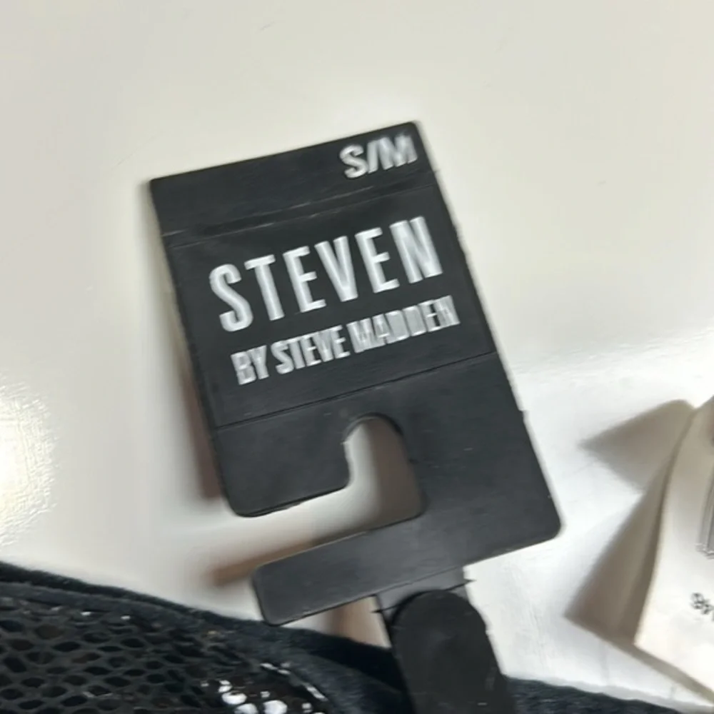 Steven by Steve Madden black wide waist belt‎ sz S/M